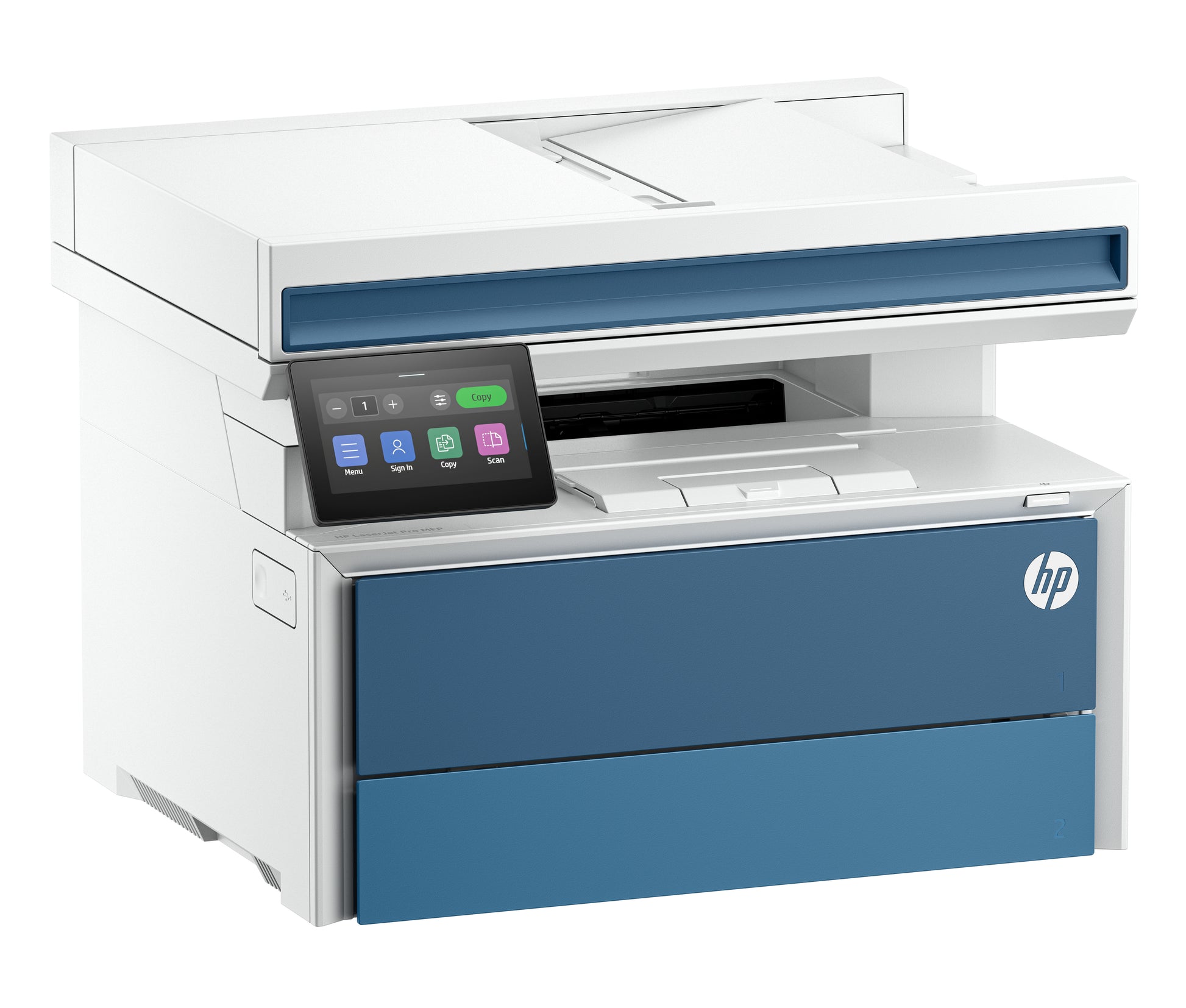 HP Laserjet Pro 4113Dwg Schwarz – SW Laser-Multifunktionsdrucker, A4, 3-in-1, Duplex, WLAN/LAN, Touchscreen