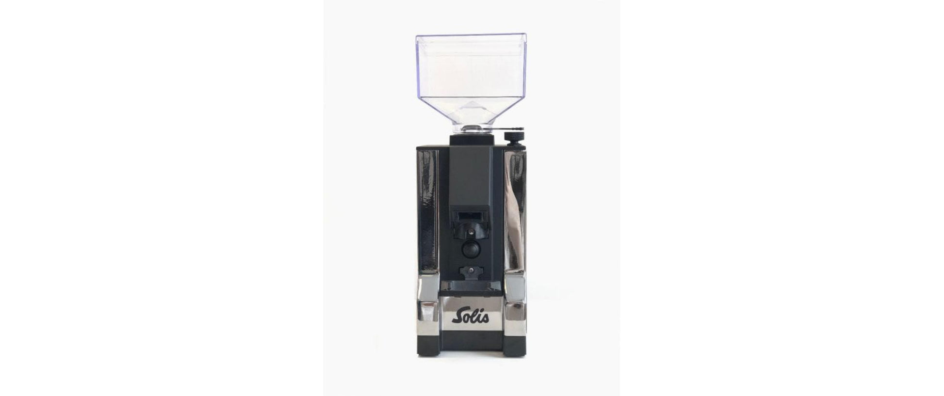 Solis EUREKA Mignon Kaffeemühle – Scheibenmahlwerk, 300 g, Edelstahl