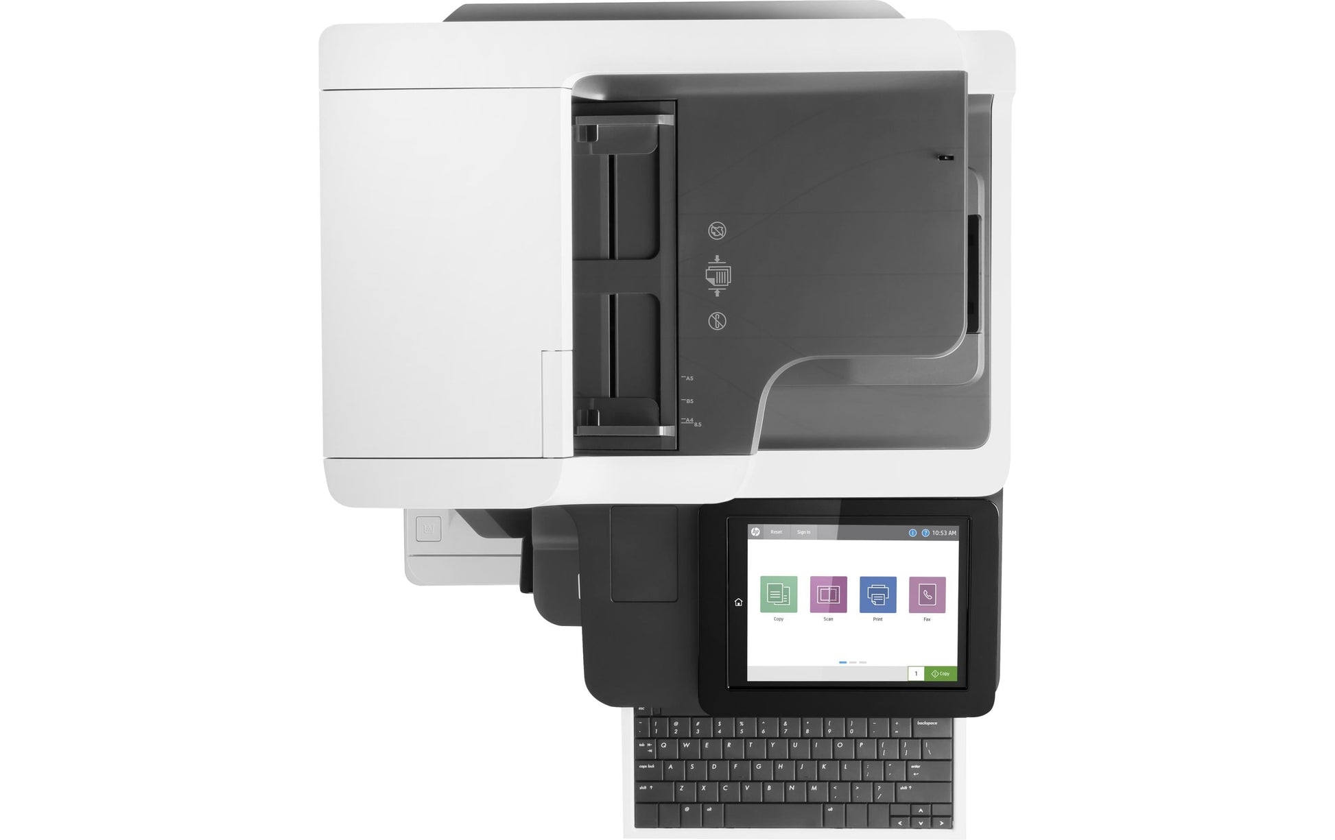 HP LASERJET ENTERPRISE FLOW M635Z – S/W Laser-MFP A4 – 61 ppm S/W