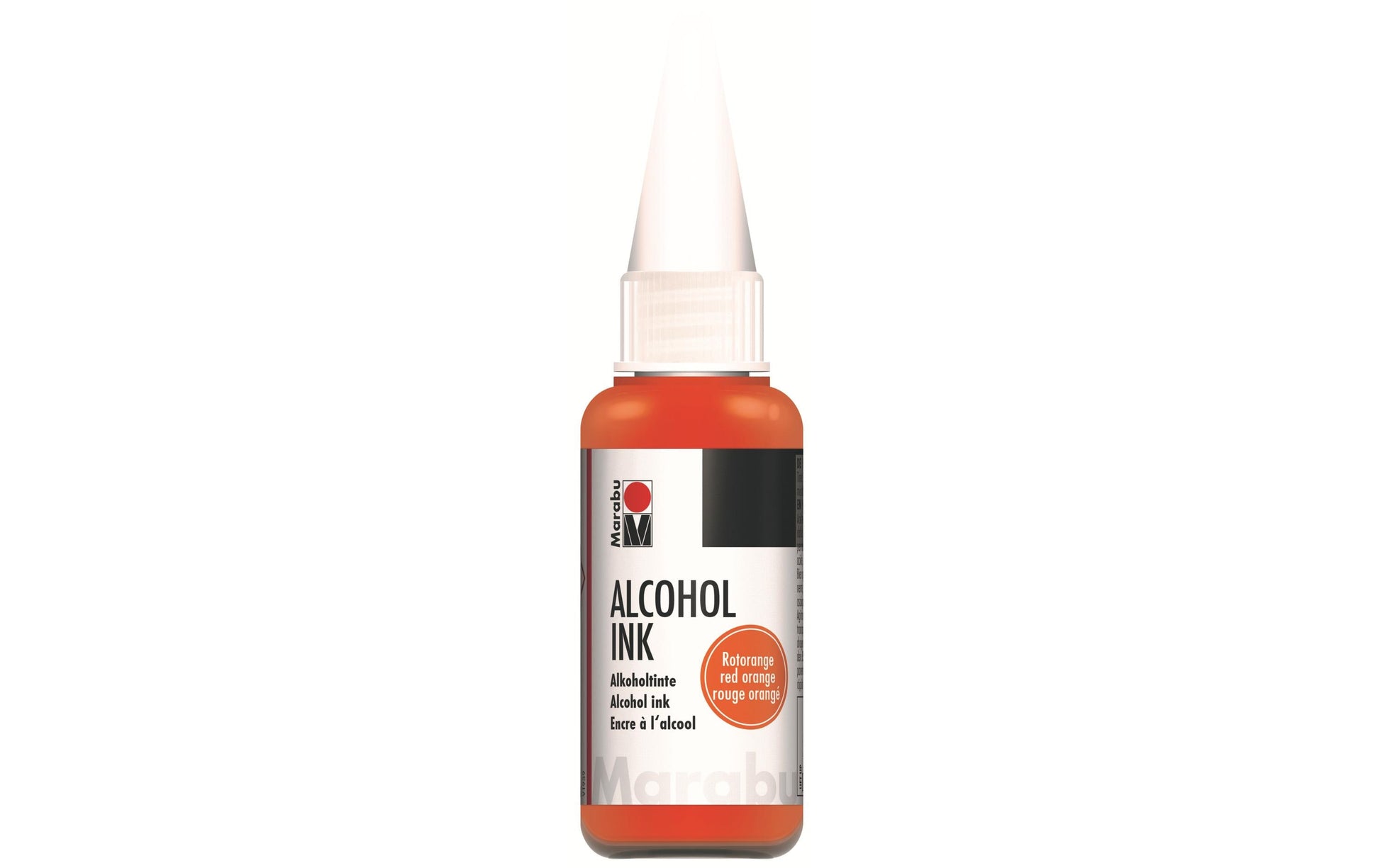 Marabu Alkoholtinte – Rot-Orange 023, schnelltrocknend – 20 ml