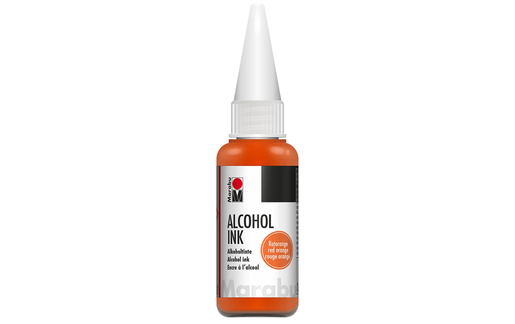 Marabu Alkoholtinte – Rot-Orange 023, schnelltrocknend – 20 ml
