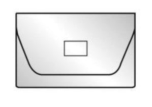 3L Visitenkarten-Zeigetaschen 105 × 60 mm – selbstklebend, transparent, PP