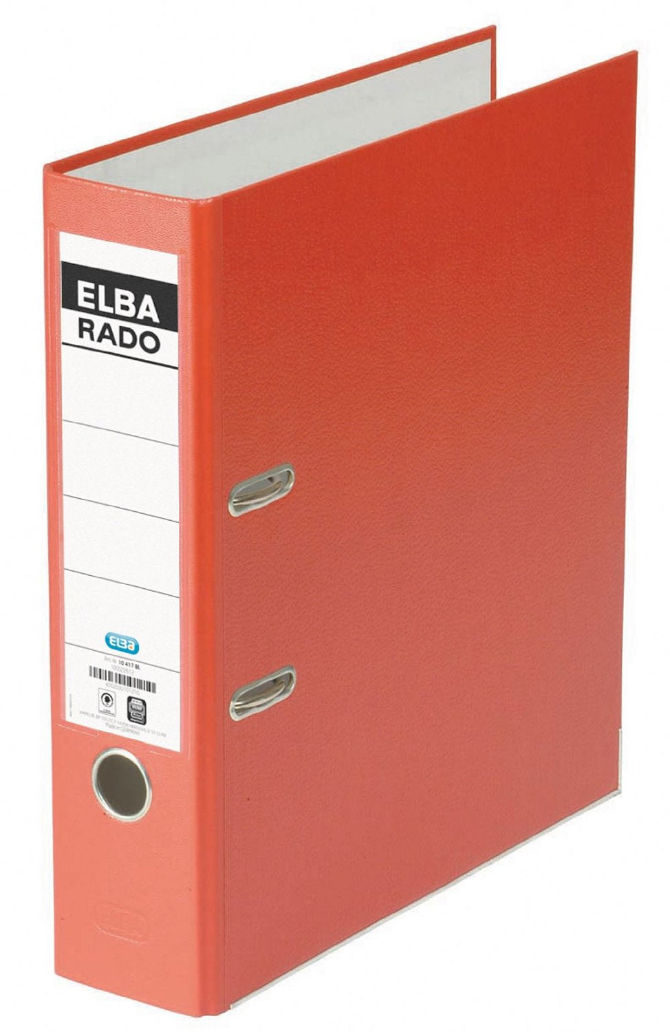 Elba Rado Brillant Ordner – für A4 – Rückenbreite 5 cm – Rot