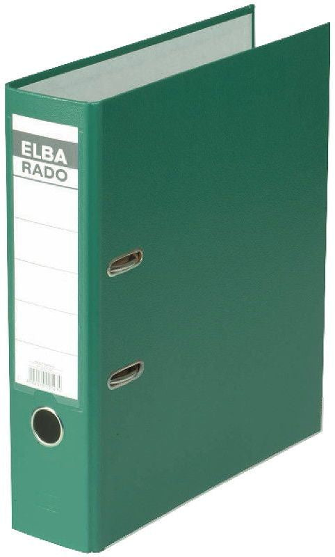 Elba Rado Brillant Ringbuch – 2-Ring – für A4 – Rückenbreite 8 cm – Grün