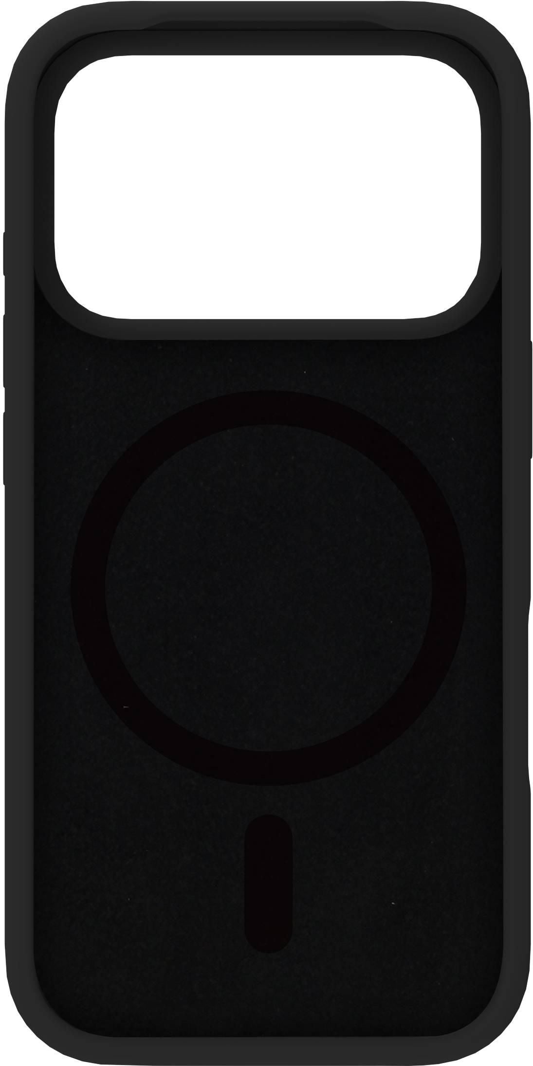 eSTUFF INFINITE ROME (GRS) – Backcover – für Apple iPhone 17 Pro – PC+Silikon, Schwarz, bis 2 m sturzsicher