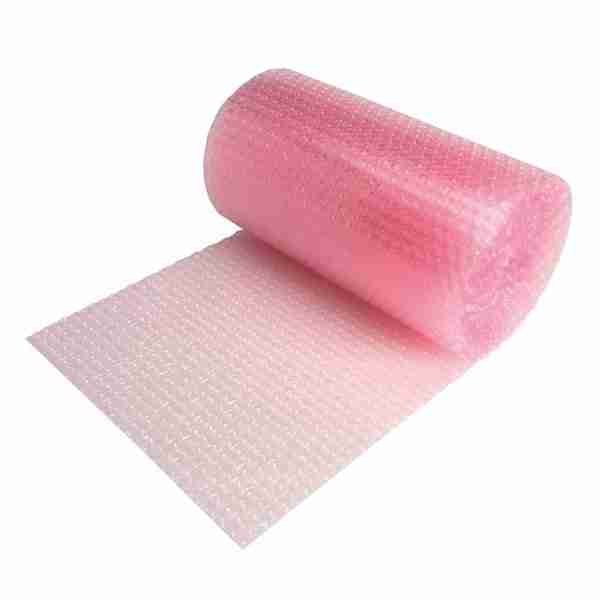 Model Luftpolsterfolie – 3-lagig, 70 µm – 120 cm × 100 m – Noppen 10 mm – antistatisch – 1 Stk., ab 10 Stk.