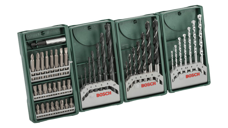 Bosch Mini-X-Line Bohr- & Bit-Set – Pozidriv