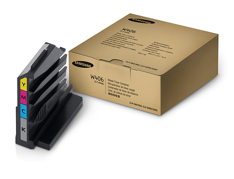 Samsung Resttonerbehälter [CLT-W406] – für CLP-360/365, CLX-3300/3305 – 7'000 (S/W)/1'750 (Farbe) Seiten