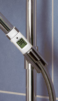 TFA-Dostmann TFA Dostmann Thermometer 30.1046 – 2,8×3,0×7,1 cm, LCD, Wasserfest, Weiss