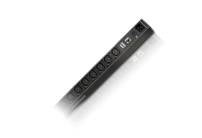 ATEN Rack-PDU – Überwacht, IP-Fernschaltung, 1-ph, Rack 0U, 16 A 230 V, 16×C13, C20 Eingang, 3,1 m