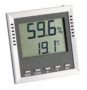TFA-Dostmann KLIMA GUARD Thermo-Hygrometer (Handgerät) – -40–70 °C, 1–99 %, Innen