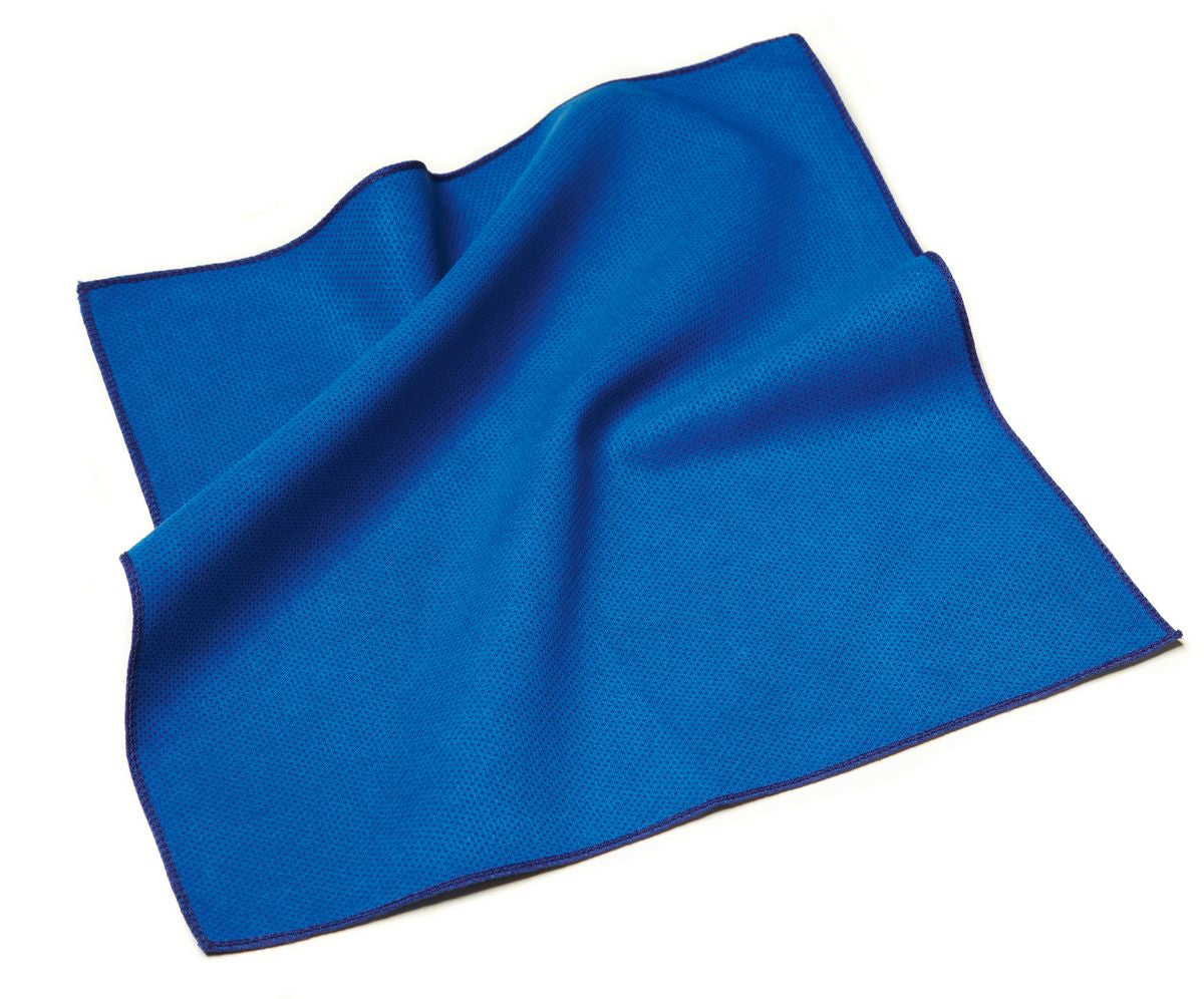Sigel Mikrofasertuch – 40 × 40 cm, Blau, Maschinenwaschbar