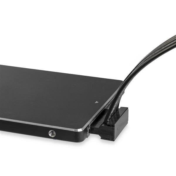 StarTech.com SATA-Power-Splitter Stromkabel – SATA 15-Pin zu 4× SATA, 0,4 m, schwarz