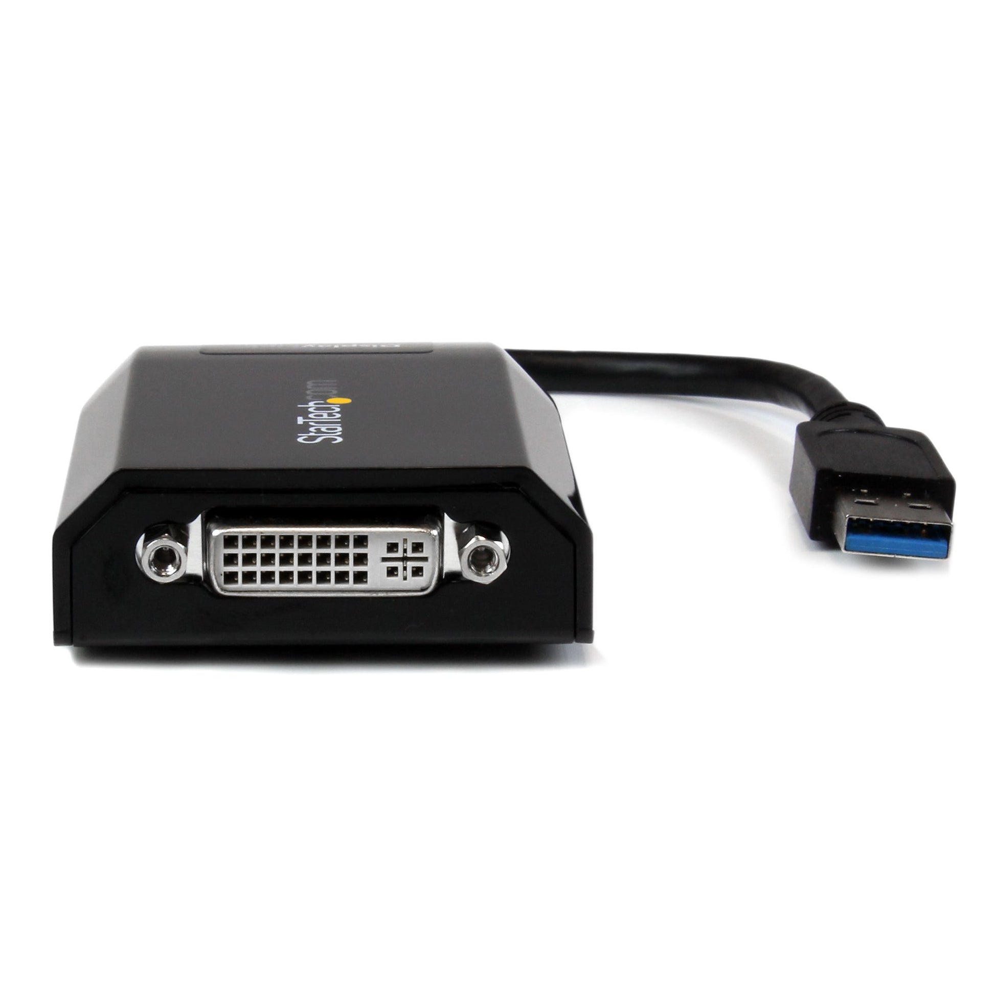 StarTech.com Adapter USB-A zu DVI – 2048 × 1152, USB 3.2 Gen 1 (5 Gbit/s), 0,152 m – für Windows/Mac/Linux