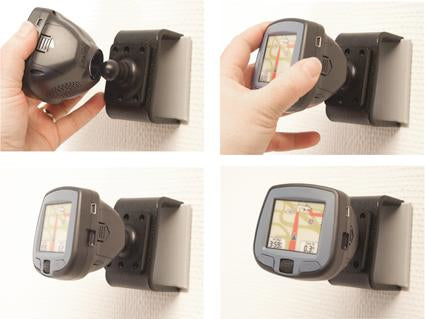 Brodit Montagebasis – für Garmin Nüvi/StreetPilot/Zumo-Modelle, Schwarz