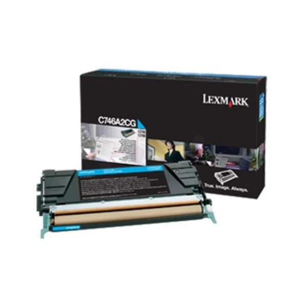 Lexmark Toner – cyan, 7000 Seiten – für C746/C748