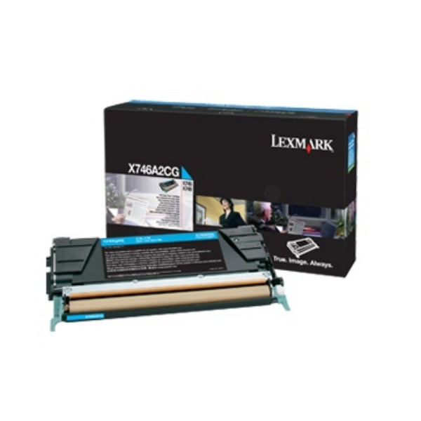 Lexmark Toner – cyan, 7000 Seiten – für X746/X748