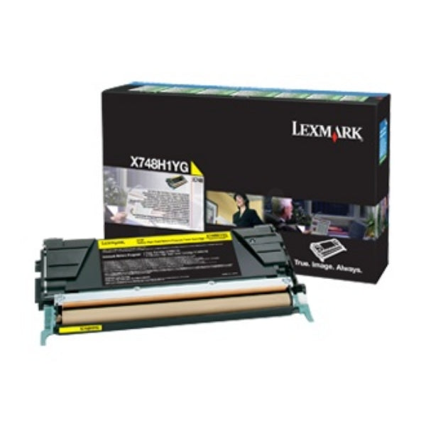 Lexmark Toner X748 – Gelb, 10000 Seiten