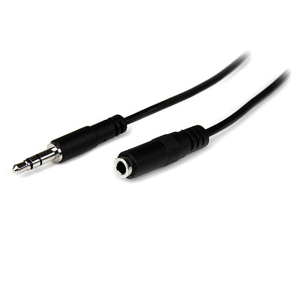 StarTech.com 3,5 mm Klinkenverlängerung – Stecker zu Buchse – 1 m