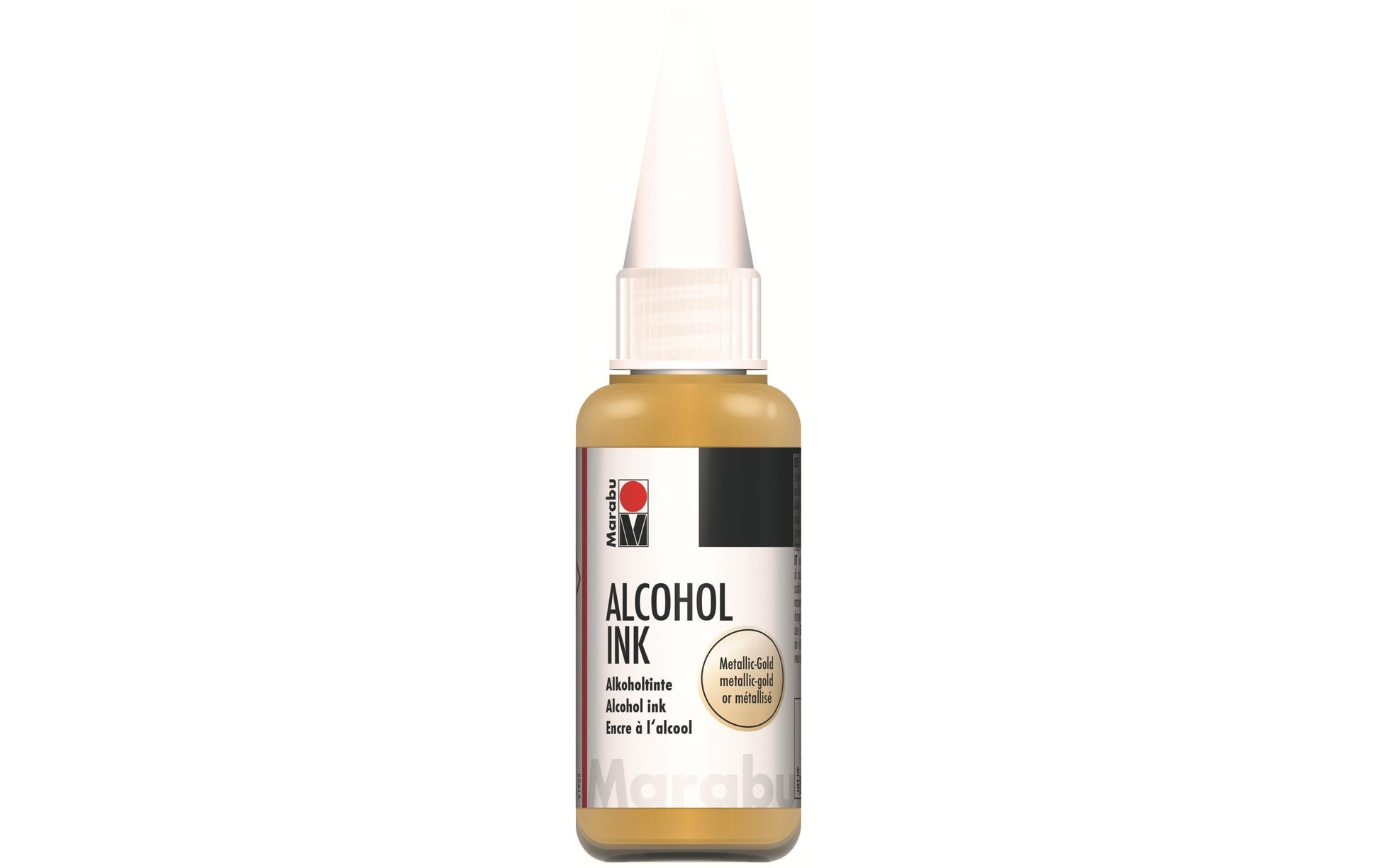 Marabu Alkoholtinte – Gold 784, schnelltrocknend – 20 ml