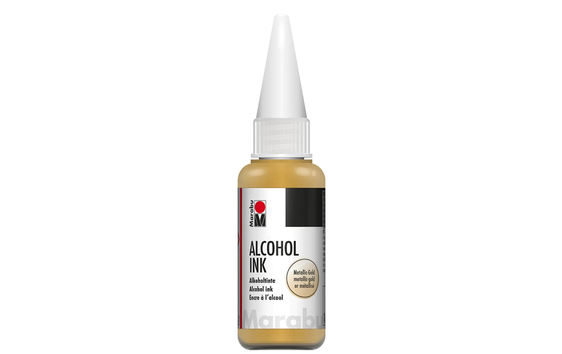 Marabu Alkoholtinte – Gold 784, schnelltrocknend – 20 ml