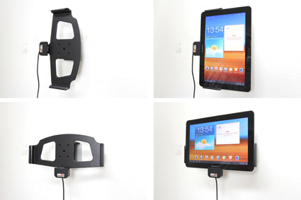 Brodit Fahrzeug-Dock für Samsung Galaxy Tab 10,1" / Galaxy Tab 2 10,1" – mit Ladefunktion