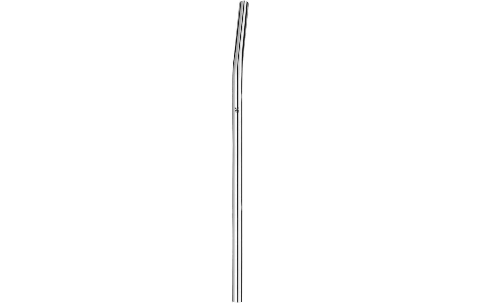WMF Gebogene Trinkhalme – Silber – 24 cm – Edelstahl – 6 Stk – mit Bürste