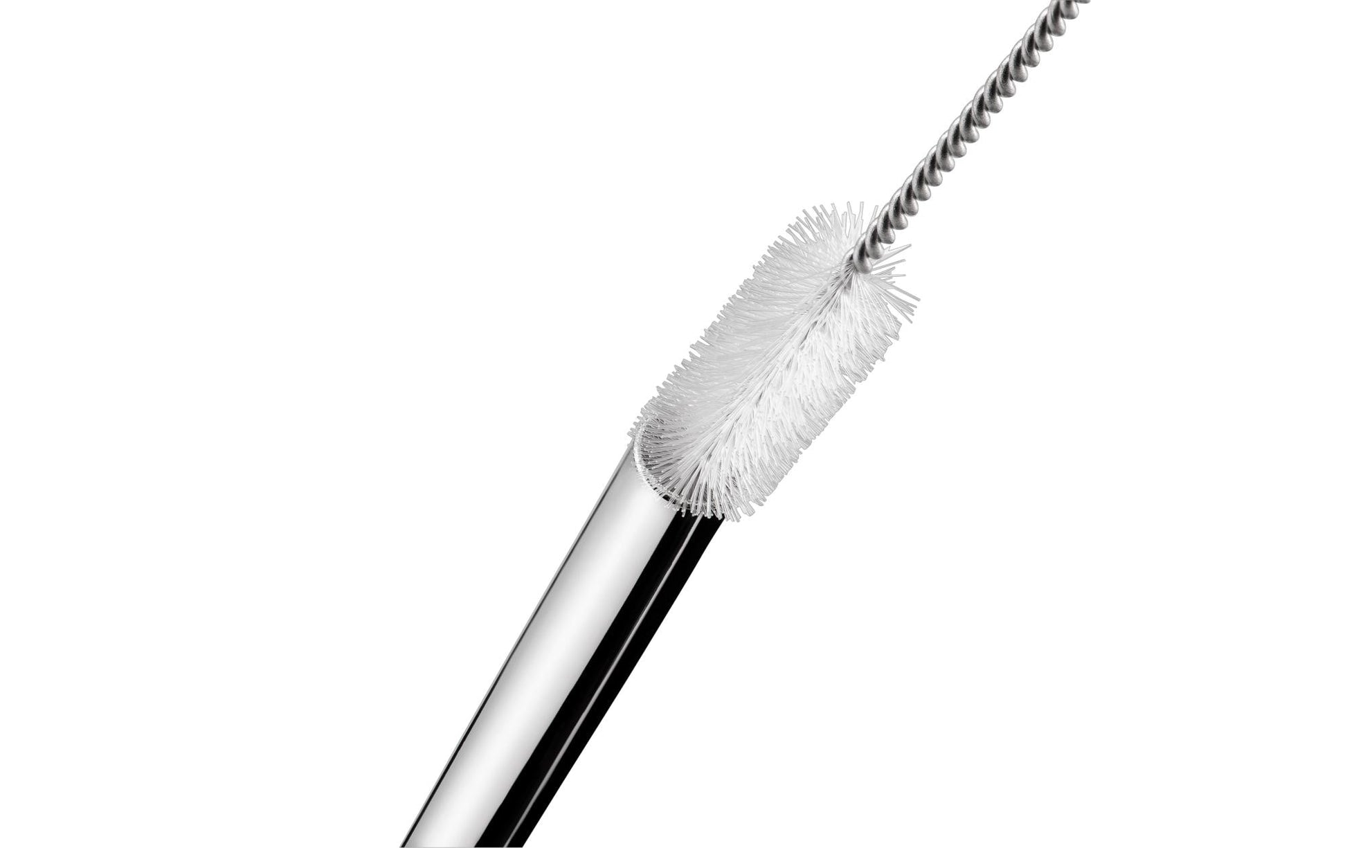 WMF Gebogene Trinkhalme – Silber – 24 cm – Edelstahl – 6 Stk – mit Bürste