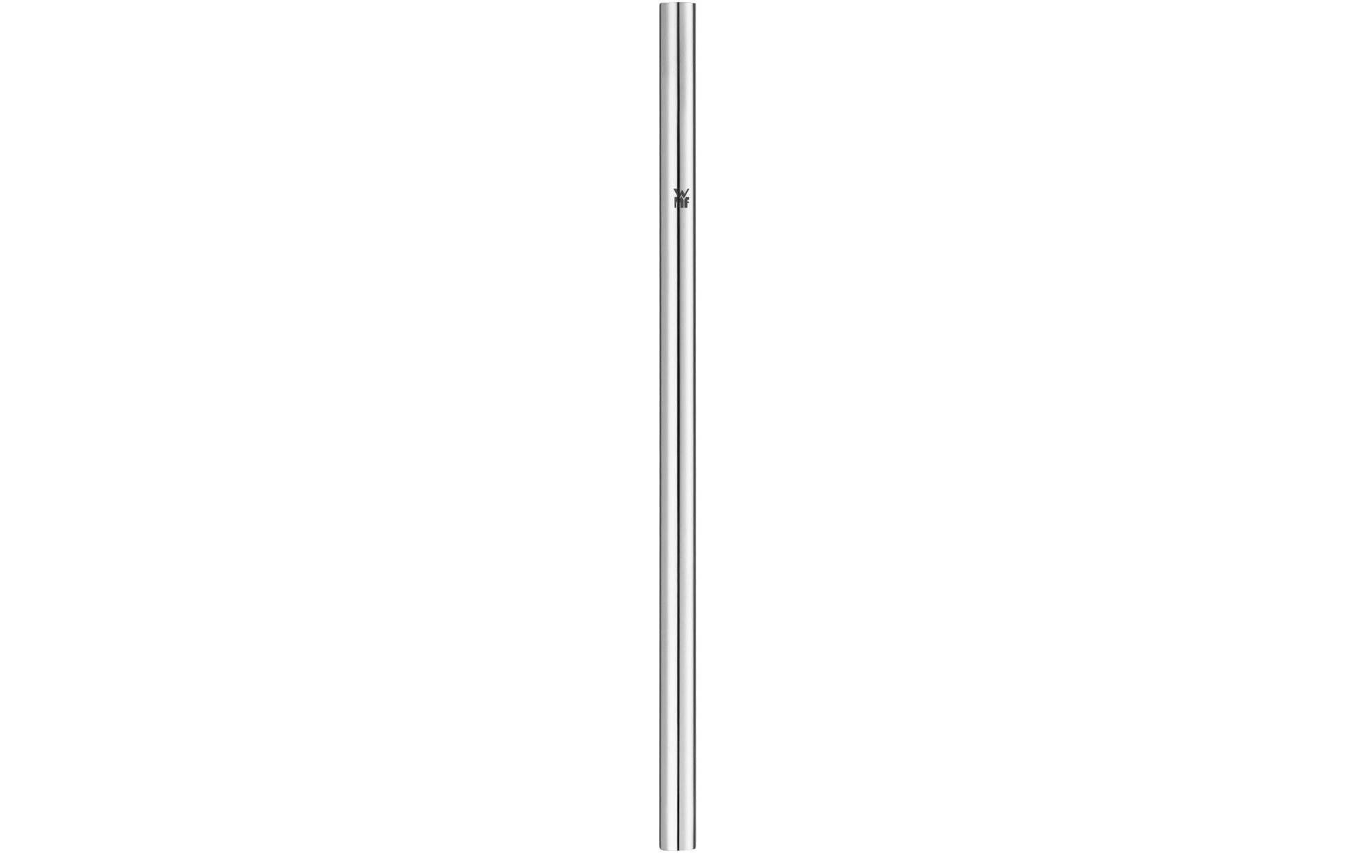 WMF Trinkhalme – 18 cm, Edelstahl (Cromargan), 6 Stk., inkl. Bürste