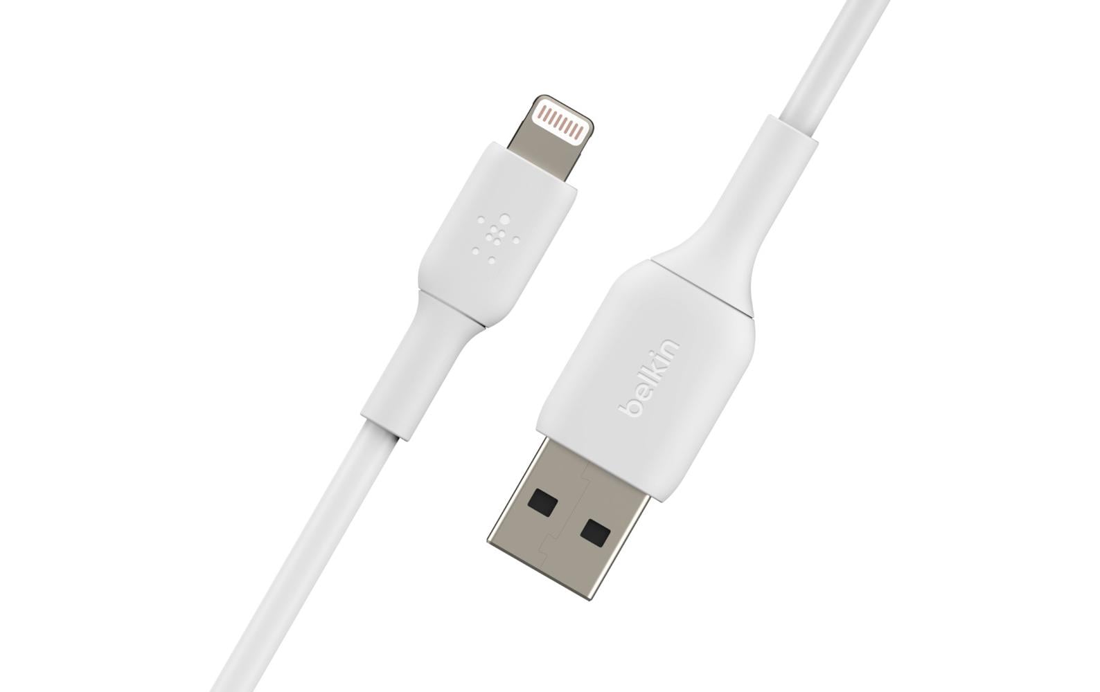 Belkin Lightning Kabel, 3 m, Weiss, MFi-zertifiziert