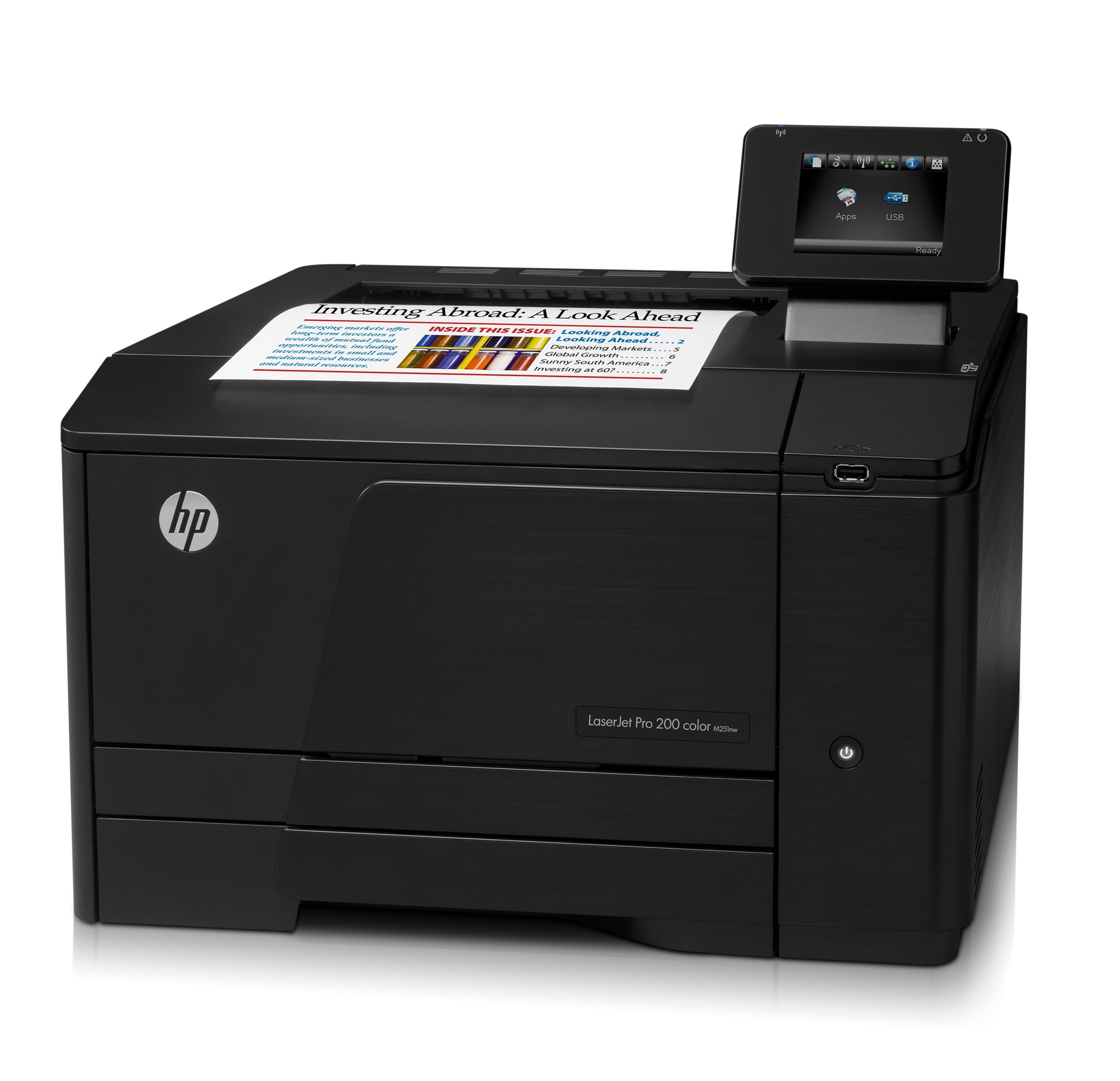 HP LaserJet Pro 200 Color M251NW – A4, WLAN, LAN, USB, 14 S./Min.