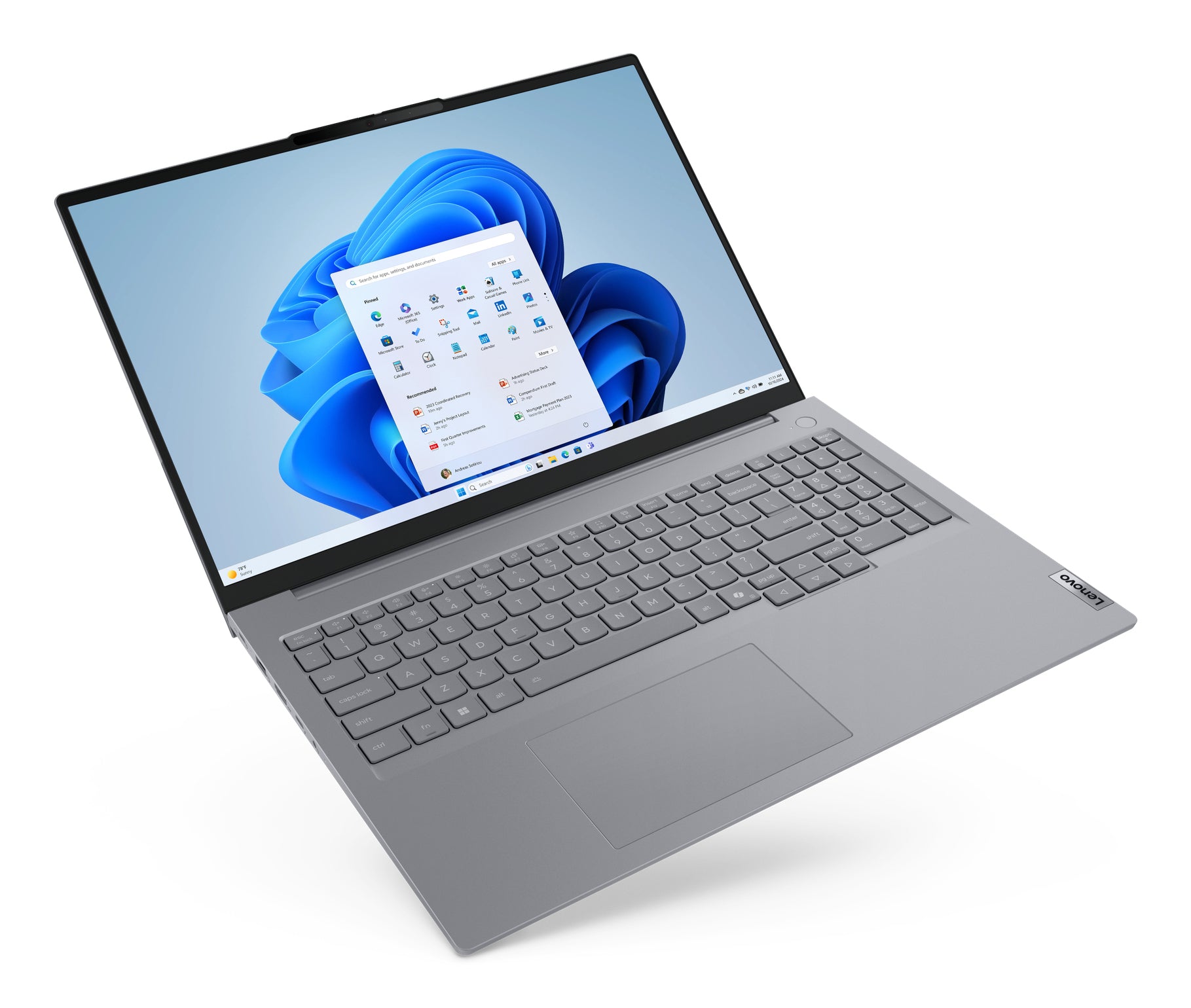 Lenovo ThinkBook 16 G8 Laptop – Wi‑Fi, Ethernet, Bluetooth – Netzstrom 100–240 V