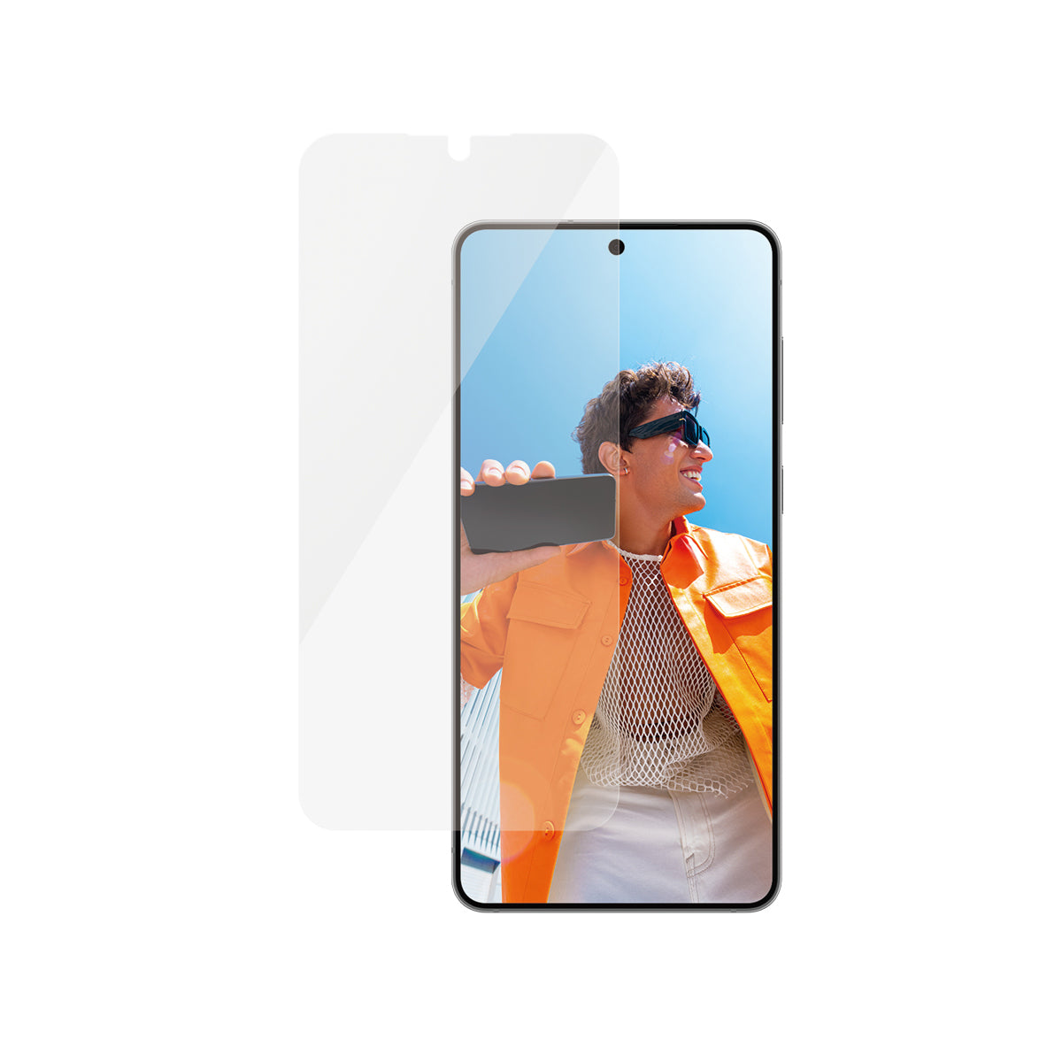 PanzerGlass Displayschutz (Panzerglas), Ultra-Wide Fit – für Galaxy S25 Edge 5G – mit Applikator
