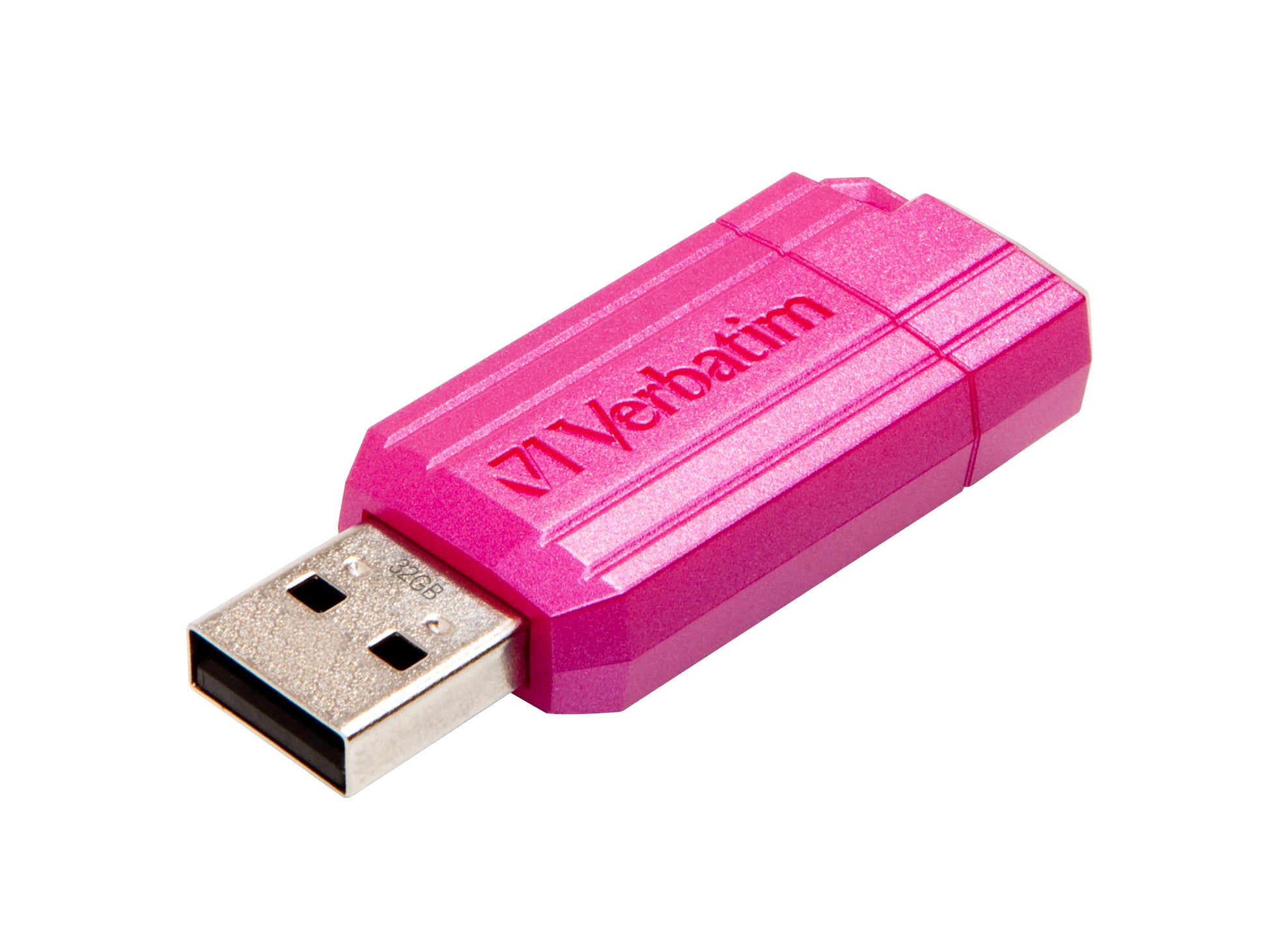 Verbatim Pin Stripe USB-Stick – 32 GB, USB 2.0, pink