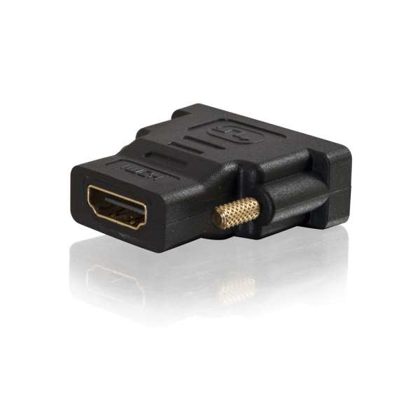 C2G Adapter DVI-D zu HDMI – Schwarz