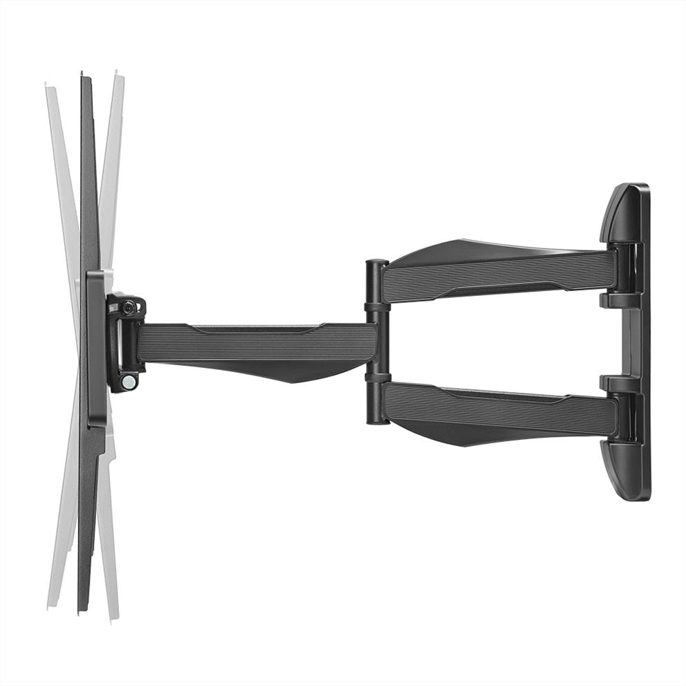 VALUE Wandhalterung – Vollbeweglich – 37–70" – VESA 200×200–600×400 – bis 35 kg, Schwarz