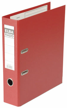 Elba Rado Plastordner – für A4 – Rückenbreite 5 cm – Rot
