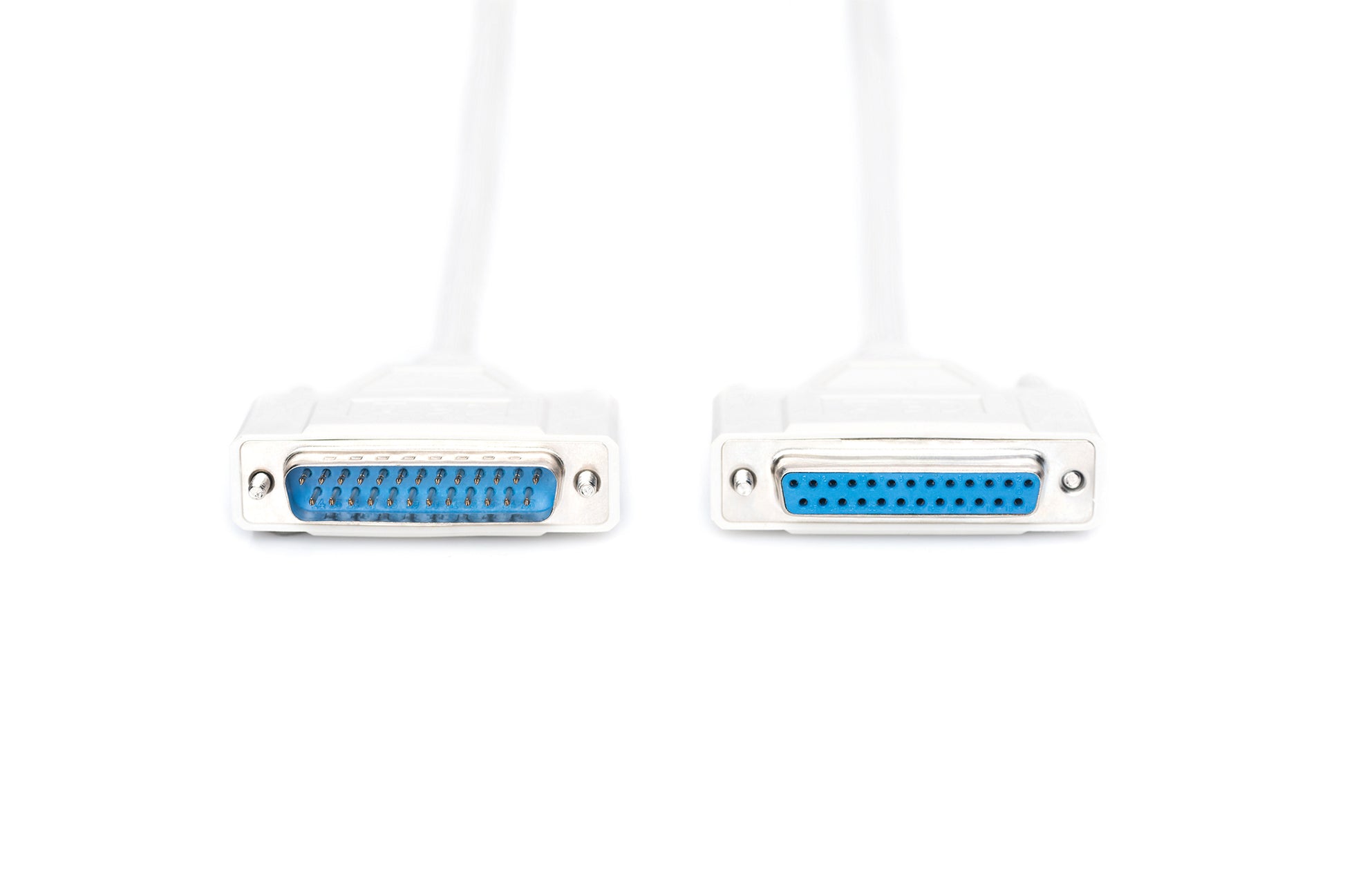 Digitus D-Sub 25-pol Verlängerungskabel, Stecker zu Kupplung – 2 m – Beige