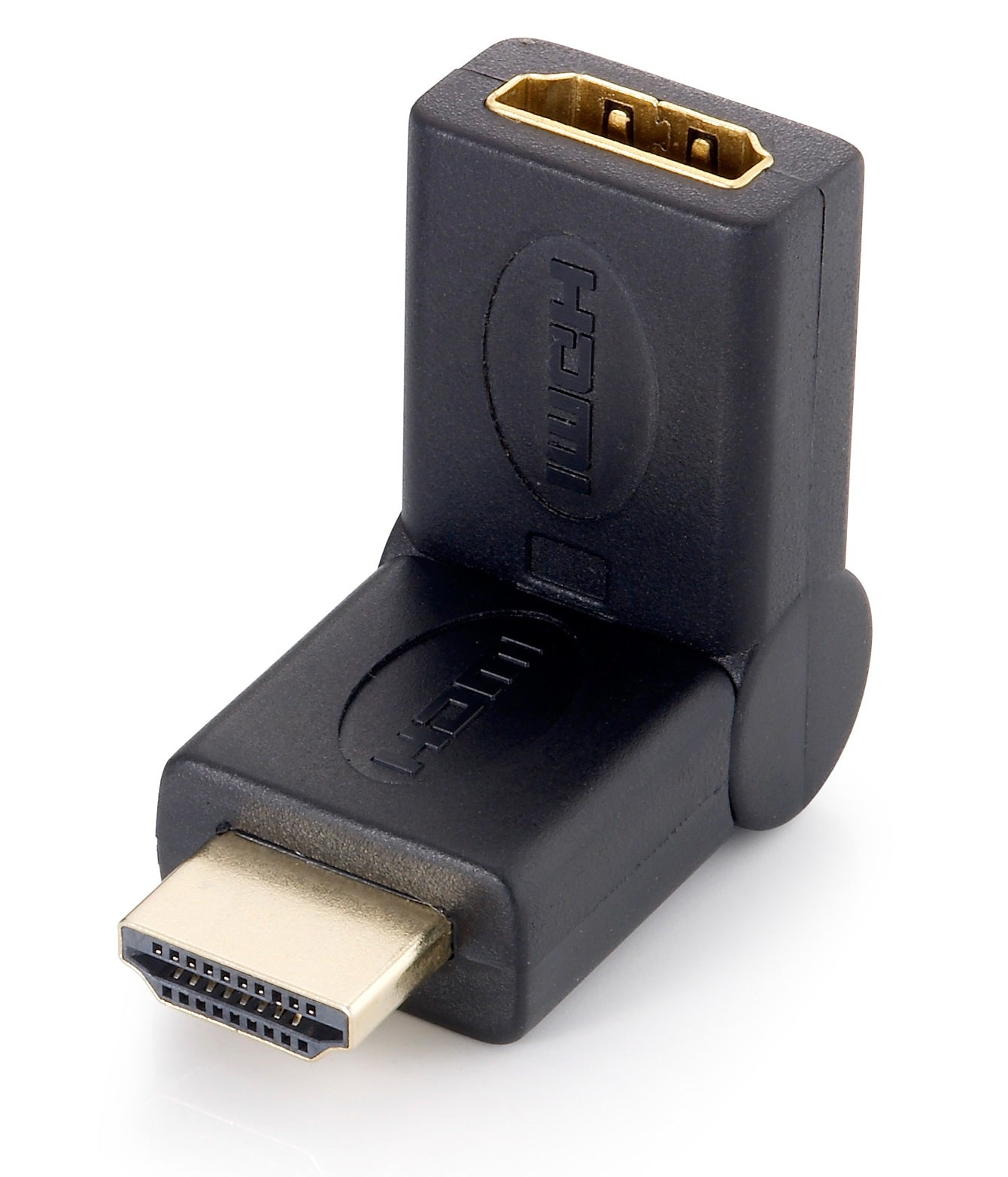 Equip HDMI-zu-HDMI-Adapter – vergoldete Kontakte, Schwarz