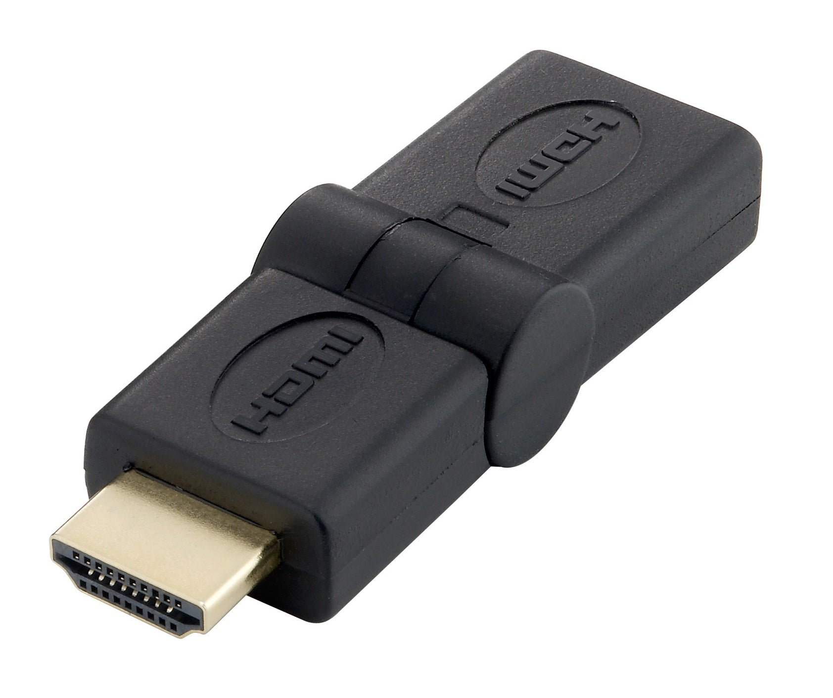 Equip HDMI-zu-HDMI-Adapter – vergoldete Kontakte, Schwarz
