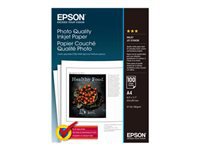 Epson Fotopapier – matt, A4, 102 g/m², 100 Blatt – für Epson Stylus-Drucker