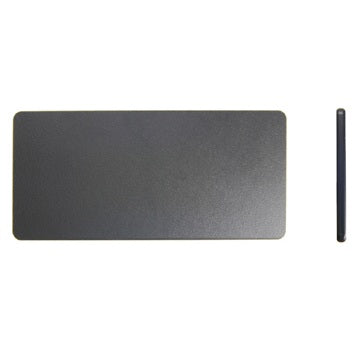 Brodit Montageplatte, 149×69×5 mm – Schwarz