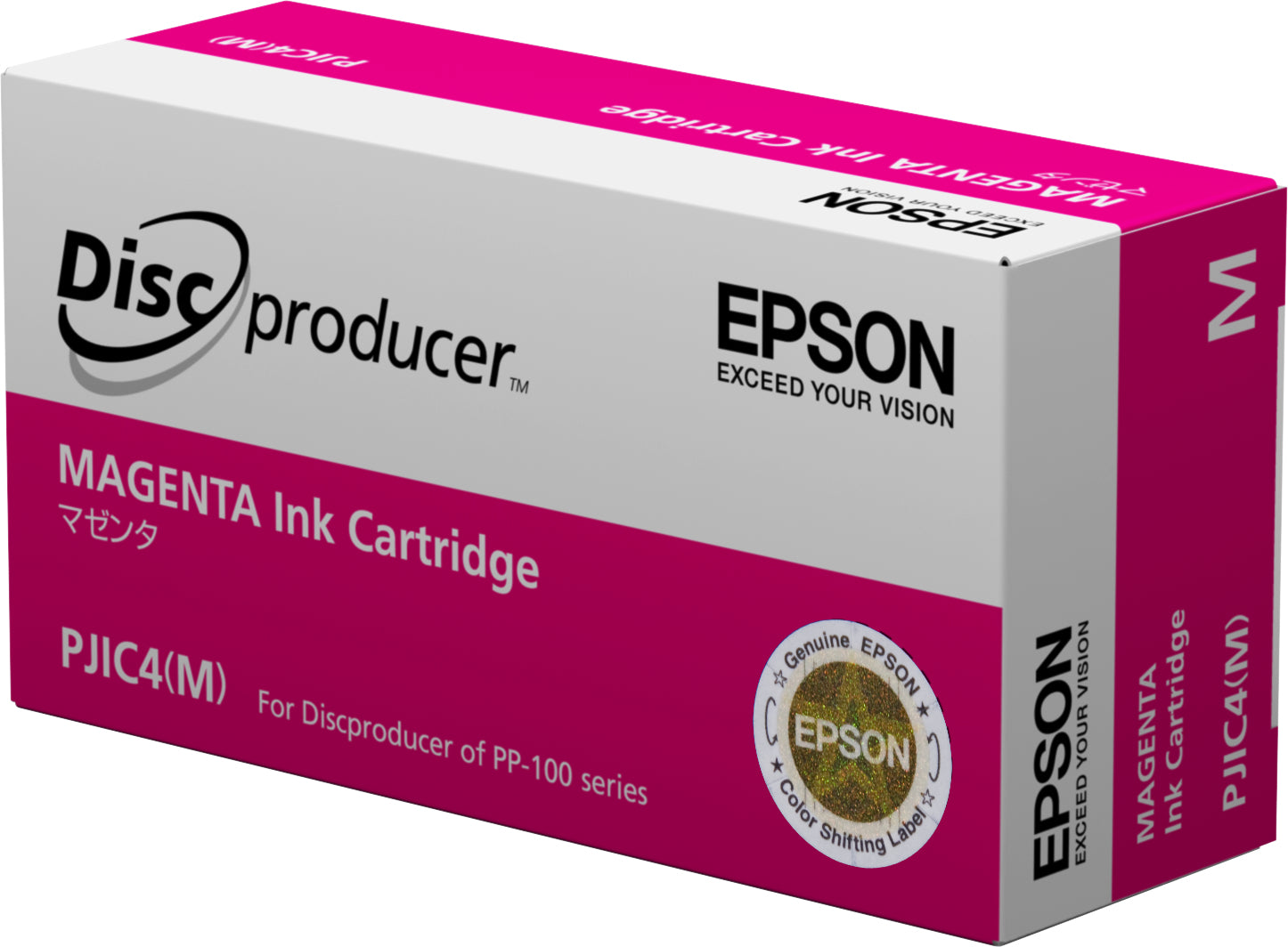 Epson Tintenpatrone PJIC4, Magenta, 26 ml – für Inkjetdrucker und Multifunktionsgeräte