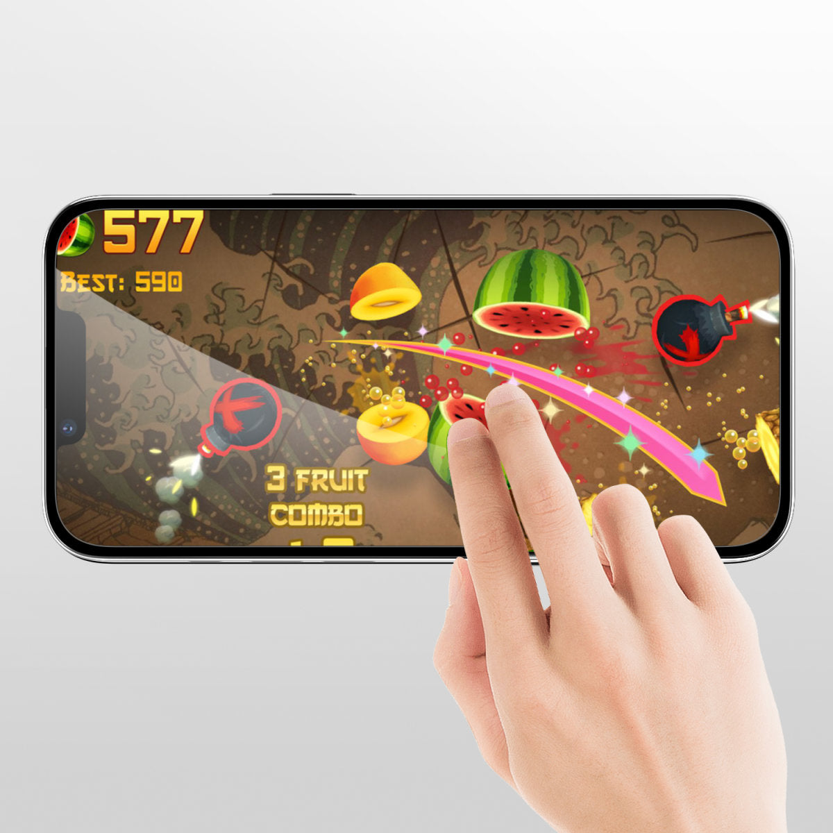 4smarts Privacy-Filter (Panzerglas), Case Friendly – für iPhone SE (4. Gen.) – mit Applikator