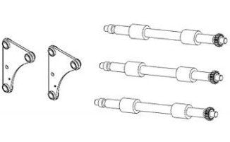 Zebra Rollen-Kit, 3er-Pack – für KR403, P1015409