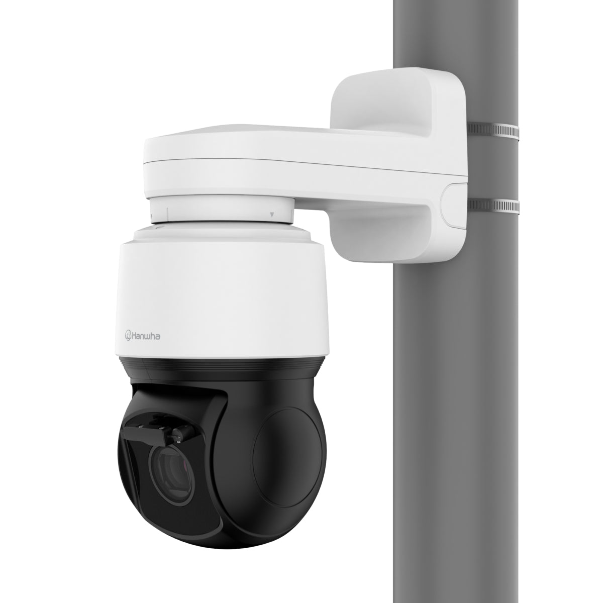 Hanwha Wand- und Masthalterung SBP-250WMW – 318,5 × 137 mm – Mastmontage, Outdoor – für SBP-115PFA, SBP-115PA