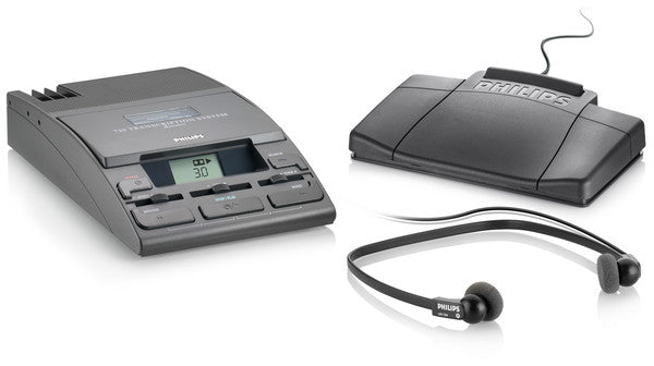 Philips LFH0720/10 Wiedergabe Set 720 – Diktiergerät, Transkription – Schwarz
