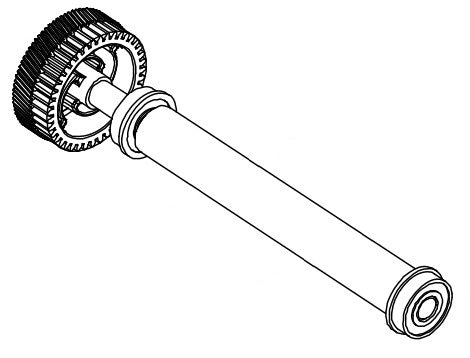 Datamax O'Neil Rollen-Kit, 2er-Pack – für H-6210/H-6308, ROL15-3058-11