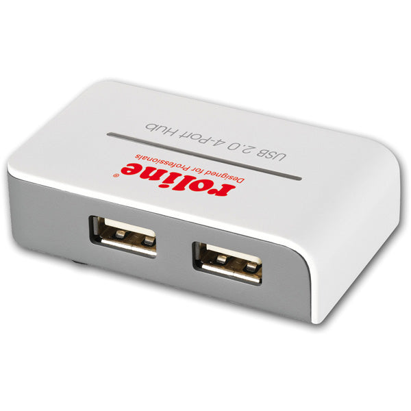 ROLINE USB-Hub – USB 2.0, 4× USB-A