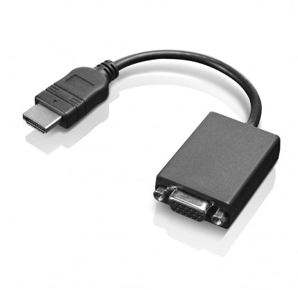 Lenovo HDMI Stecker auf VGA Buchse Adapter – 1080p@60 Hz, 0,2 m